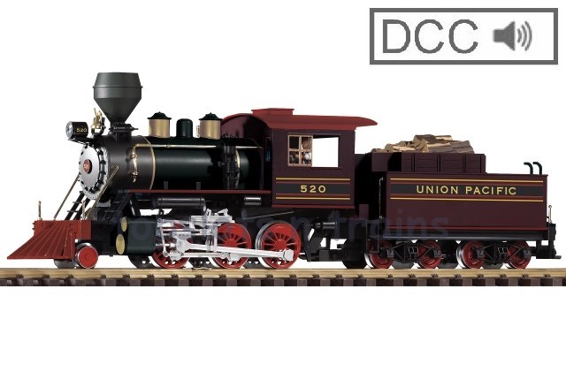 Piko 38222 G Scale DCC / Digital Sound - Union Pacific Up 520 Mogul Steam Locomotive
