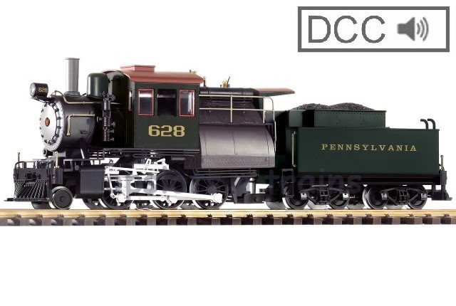 Piko 38242 G Scale DCC / Digital Sound - PRR 2-6-0 Camelback Steam Locomotive