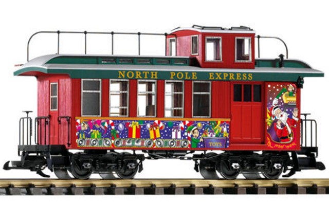 Piko 38642 G Scale - Christmas North Pole Express Drovers Caboose