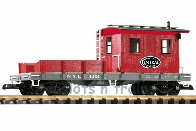 Piko 38729 G Scale - New York Central Work Caboose - Nyc 1213