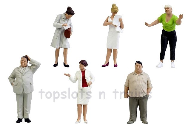 Pola 331898 G Scale - 6 X Passers By Figures