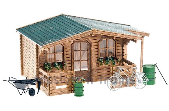 Pola 331050 G Scale - Garden Shed - Log Cabin Style Summer House