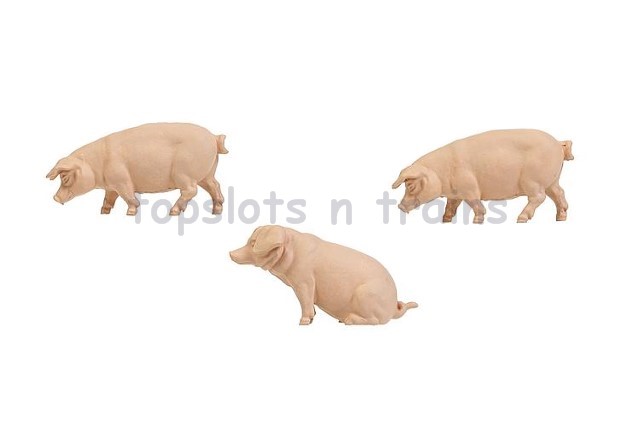 Pola 331895 G Scale - 3 X Pigs Figures