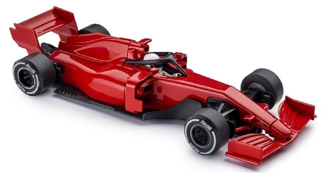 Slot.It Policar SI-CAR07-Red - Modern F1 Style Single Seater Car Red