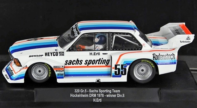 Racer Sideways SW69 - Sachs BMW 320 Group 5 Turbo 1978 Winner H Ertl