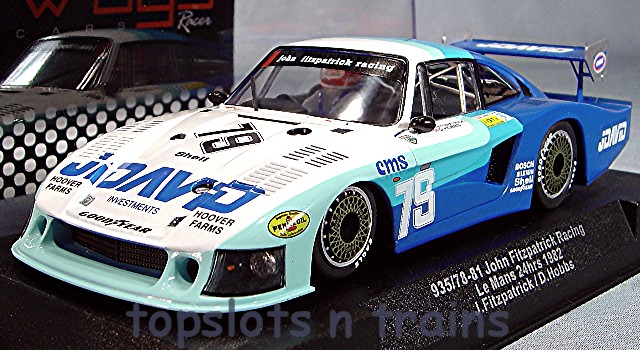 Racer Sideways SW34 - Porsche 935/77-81 24 Hrs Le Mans 1982 J David