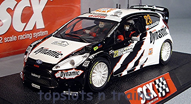 Scx A10113 - Ford Fiesta WRC Dynamics 4WD Rally
