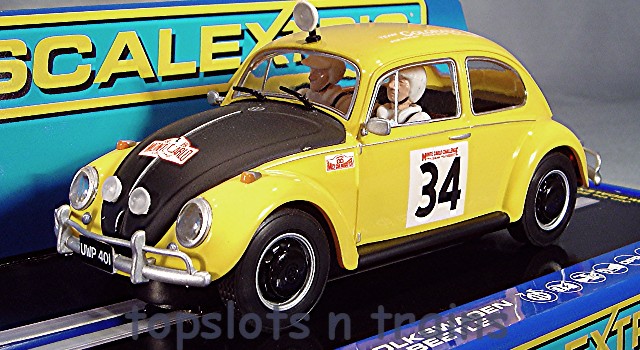 Scalextric C3412 - Volkswagen VW Beetle Beales Monte Carlo