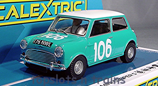 Scalextric C3913 - Austin Mini Cooper S Targa Florio 1962 Metternich