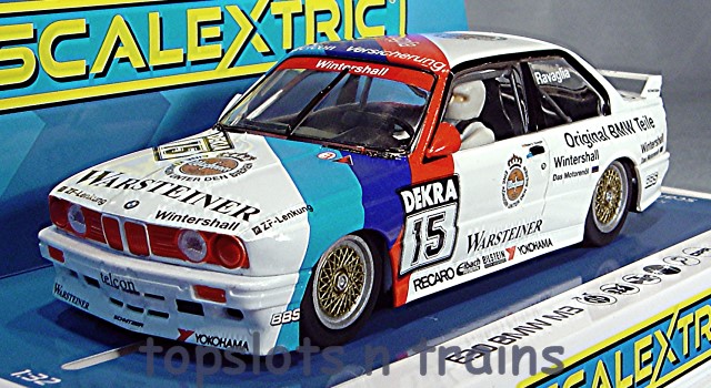 Scalextric C4040 - BMW M3 E30 DTM 1989 Champion Roberto Ravaglia