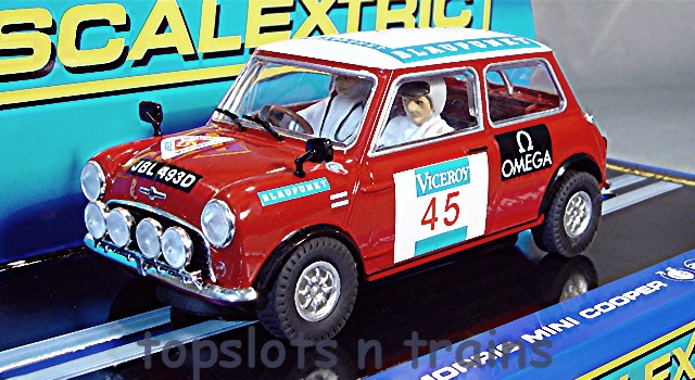 Scalextric C3100 - Morris Mini Cooper S Rally 1000 Lakes Makinen Pekk