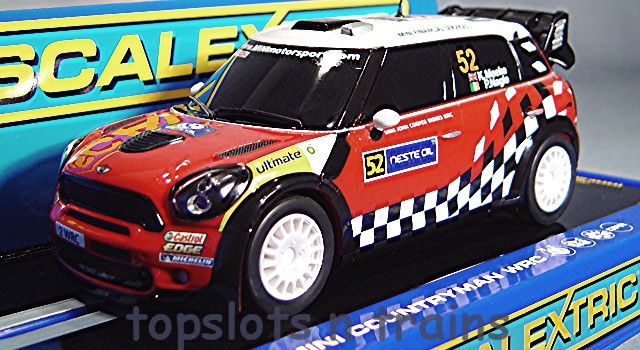 Scalextric C3285 - BMW Mini WRC 2011 Rally Kris Meeke Dpr