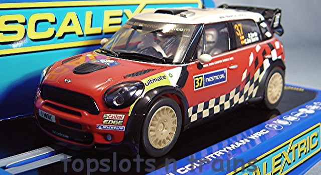 Scalextric C3301 - BMW Mini WRC Rally Italia Sordo 2011