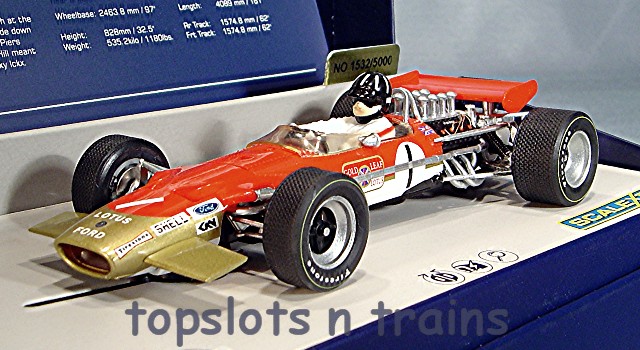 Scalextric C3701A Limited Edition - Team Lotus 49 Nurburgring F1/Gp 1969 Graham Hill