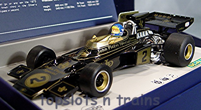 Scalextric C3703A Limited Edition - JPS Lotus 72 Ronnie Peterson F1