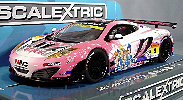 Scalextric C3849 - McLaren 12C GT3 Pacific Racing Anime