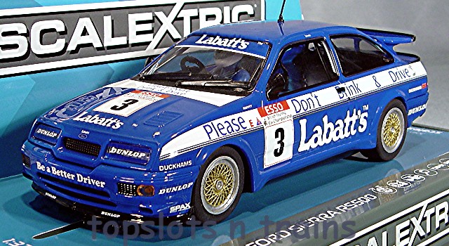 Scalextric C3867 - Ford Sierra RS500 Labatts Esso Rac 1990 Tim Harvey