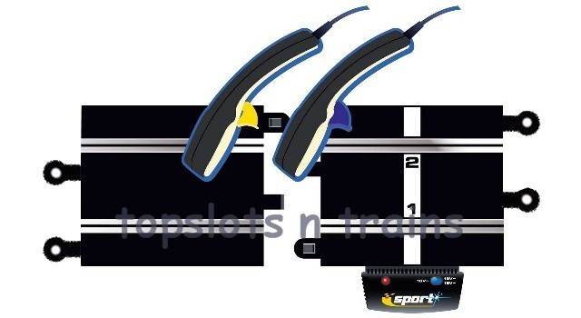 Scalextric C8217 - Power And Control Base With 2 Controllers