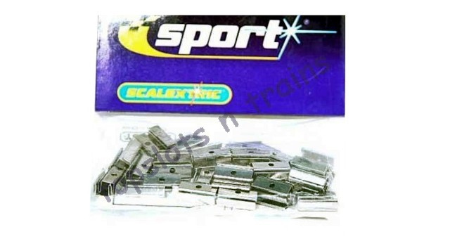Scalextric C8255 - Track Fixing Clips 50 X Middle Fixing Clips