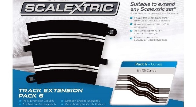 Scalextric C8555 - Sport Track Extension Pack 6