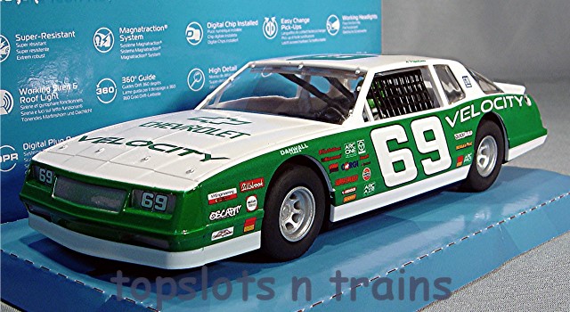 Scalextric C3947 - Nascar Chevrolet Monte Carlo 1986 No 69 Green