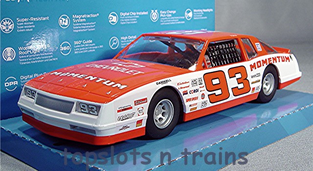 Scalextric C3949 - Nascar Chevrolet Monte Carlo 1986 No 93 Red