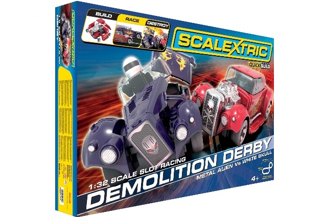 Scalextric C1301 - Demolition Derby Scalextric Racing Car Set