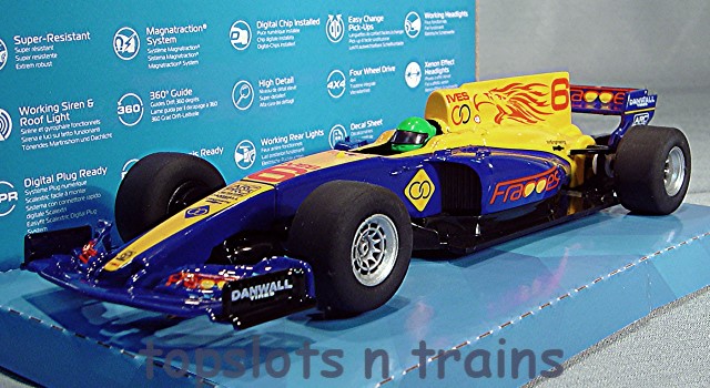 Scalextric C3960 - Blue Wings Formula One F1 Car