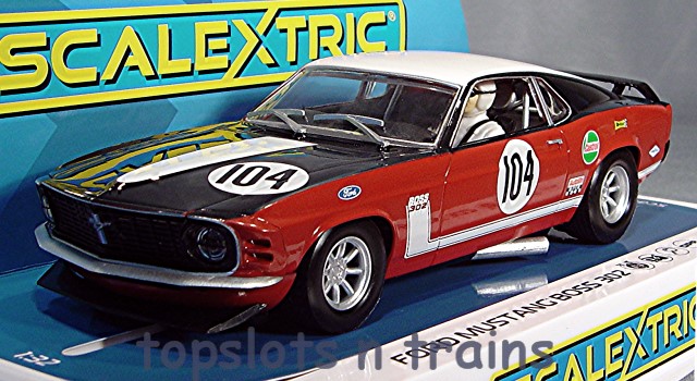 Scalextric C3926 - Ford Mustang 1969 Boss 302 Bscc Frank Gardner