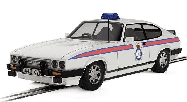 Scalextric C4153 - Ford Capri Mk3 Greater Manchester Police Car