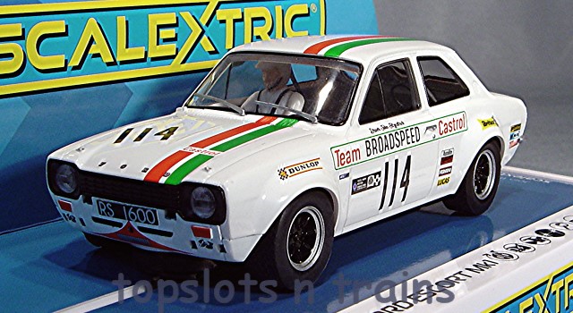 Scalextric C3924 - Ford Escort MK1 Brands Hatch 1971 Fitzpatrick