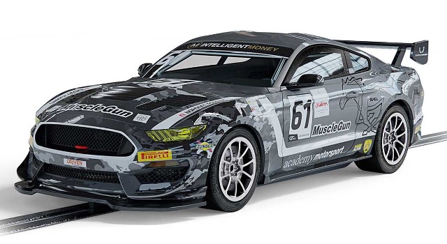 Scalextric C4221 - Ford Mustang GT4 British GT 2020 Albert / Crowley