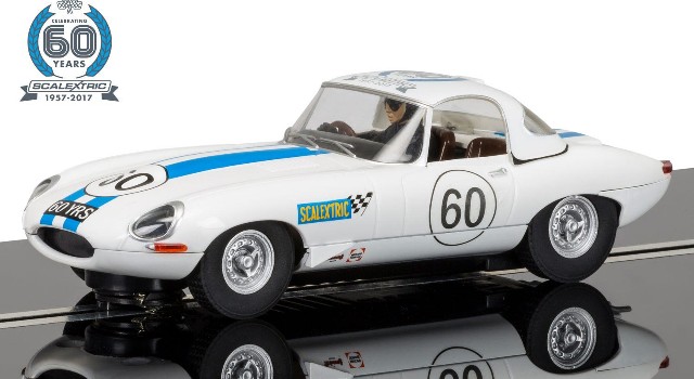 Scalextric C3826A Limited Edition - Jaguar E-Type Anniversary Car 1960S