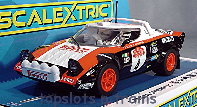 Scalextric C3931 - Lancia Stratos San Remo Rally 1978 Alen / Kivimaki