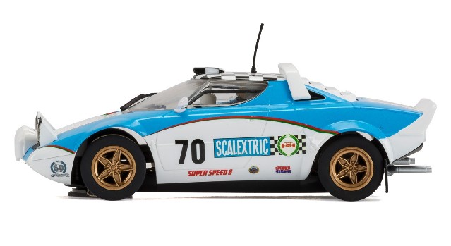 Scalextric C3827A Limited Edition - Lancia Stratos HF Anniversary Car 1970S