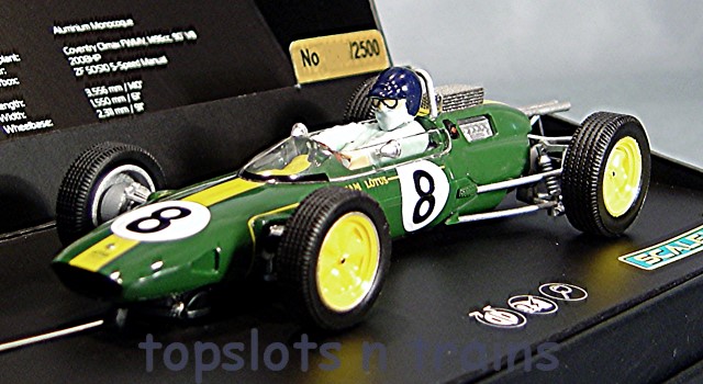 Scalextric C4068A Limited Edition - Lotus 25 Clark Monza 1963 1st World Championship
