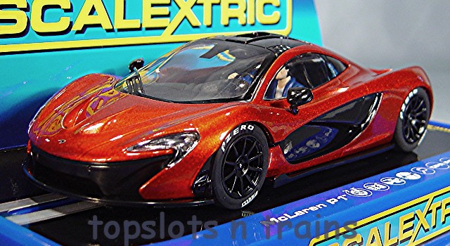 Scalextric C3643 High Spec Detailed - McLaren P1 Hybrid Sports Car Livery 1