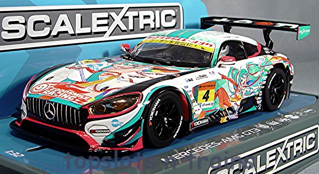 Scalextric C3852 - Mercedes AMG GT3 Anime Japan GT300 Series 2016