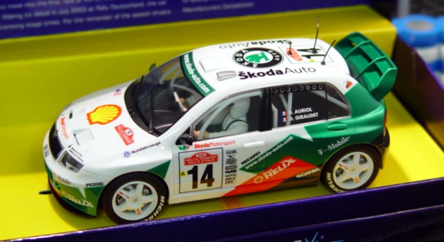 Scalextric C2487A - Skoda Fabia WRC Works 2003 Auriol Giraudet 4X4 Ltd