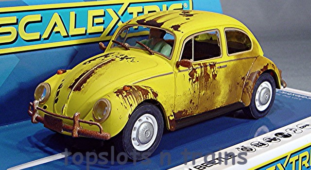 Scalextric C4045 - VW Volkswagen Beetle Rusty Yellow