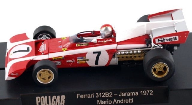Slot.It Policar SI-CAR05C - Ferrari 312B2 Jarama GP 1972 Mario Andretti 