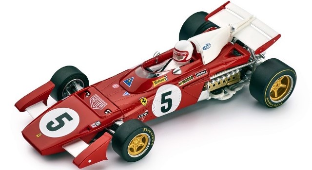 Slot.It Policar SI-CAR05B - Ferrari 312B2 Silverstone GP 1971 Clay Regazzoni