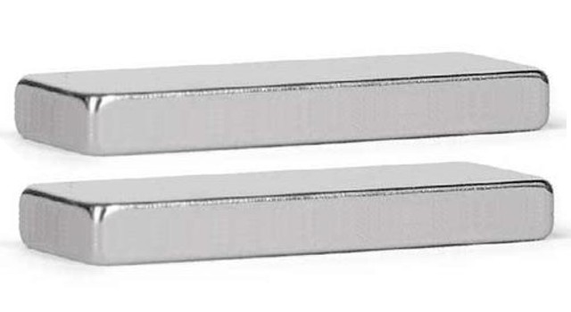 Slot.It SI-CN11B - Neodymium Bar Magnets For Scalextric 2X25X8X4