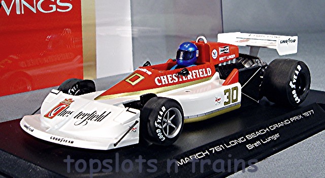 Slotwings W045-01 Limited Edition - March 761 F1 Gp USA West 1977 Brett Lunger
