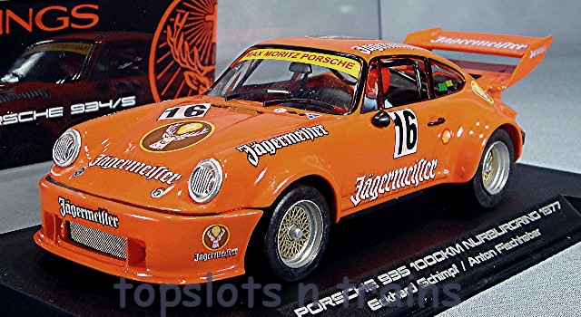 Slotwings W065-1SP Limited Edition - Jagermeister Porsche 934/5 Nurburgring 1977
