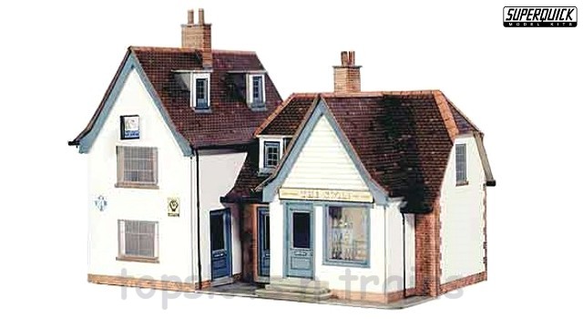 Superquick SQ-B21 OO/HO Gauge Model - The Swann In - Country Pub Card Kit