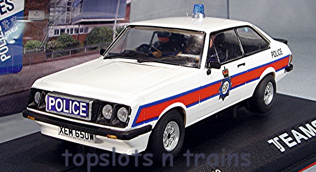Teamslot TS-SRE14 - Ford Escort RS2000 MK2 Police Slot Car Ltd