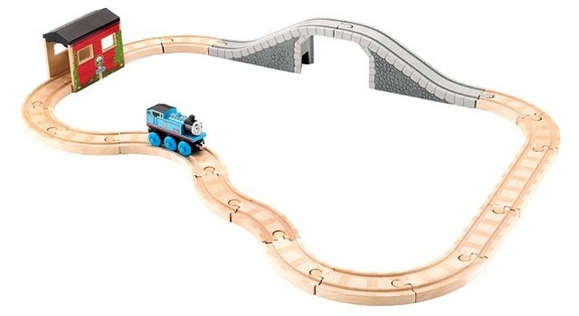 Details about   Genuine Thomas & Friends Wooden Railway Train Tank 3.5" Small Curve Track Lot x6 