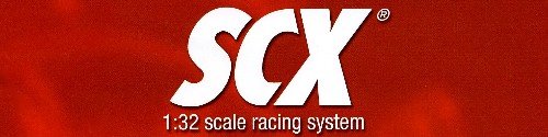 SCX Slot Cars<br>& SCX Slot Car Accessories